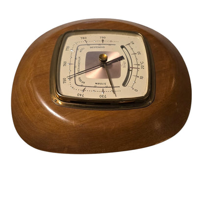 Sundo Wooden Vintage Barometer