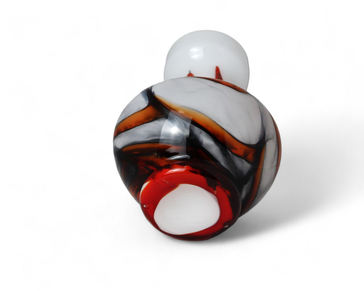 1970s Carlo Maretti, Opaline Florence Art Glass Vase