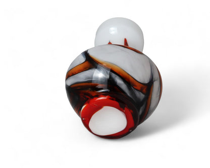 1970s Carlo Maretti, Opaline Florence Art Glass Vase