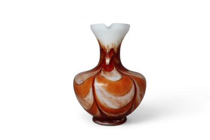 1970s Carlo Moretti Opaline Art Glass Jug