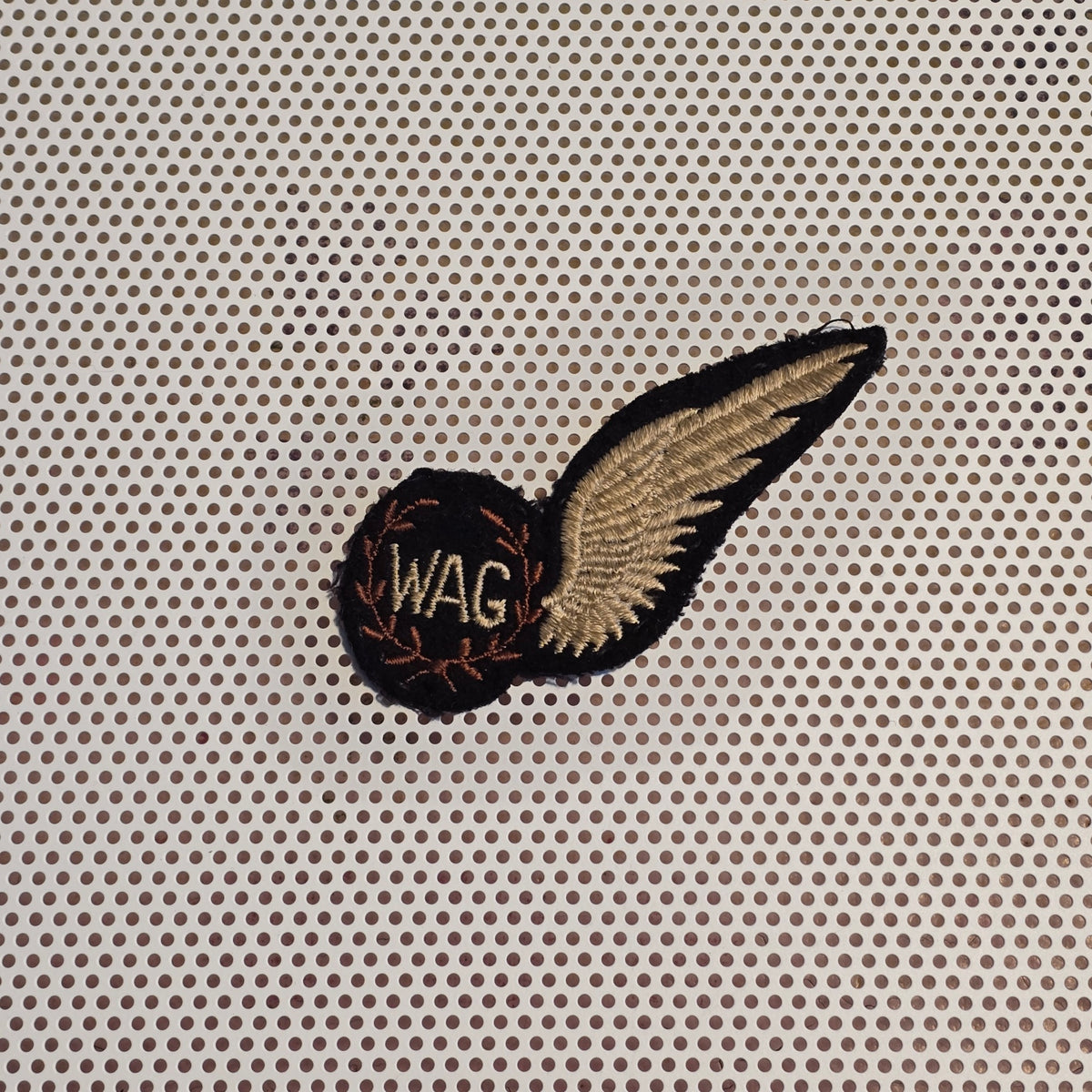 WW2 British Royal Air Force (WAG) Wireless Air Gunner Wing Brevet