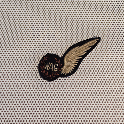 WW2 British Royal Air Force (WAG) Wireless Air Gunner Wing Brevet