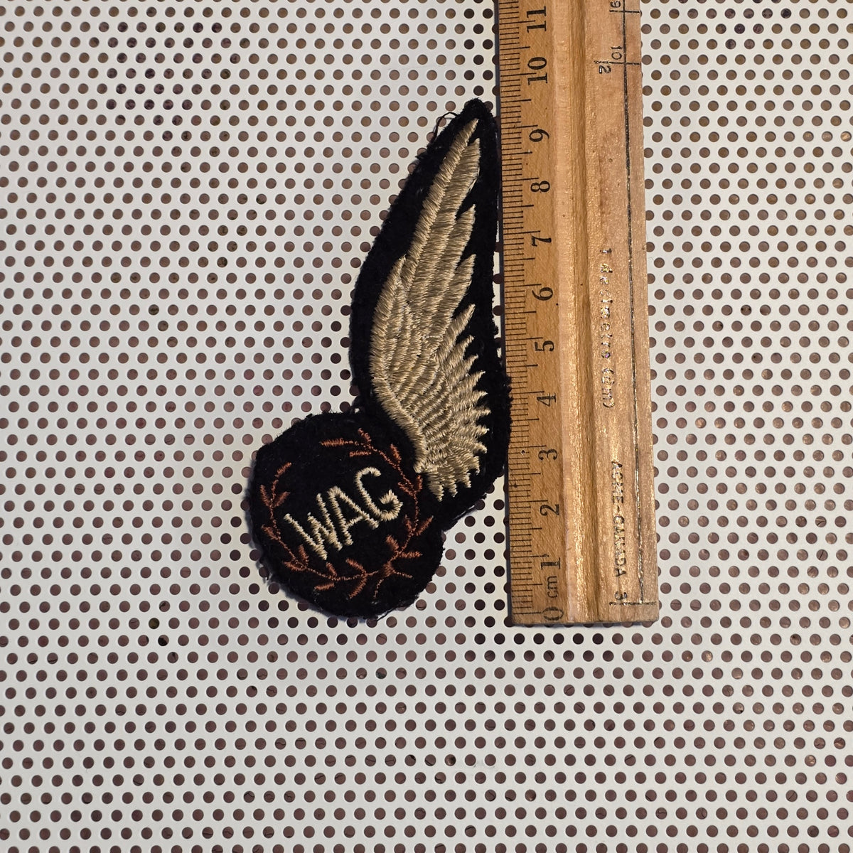 WW2 British Royal Air Force (WAG) Wireless Air Gunner Wing Brevet