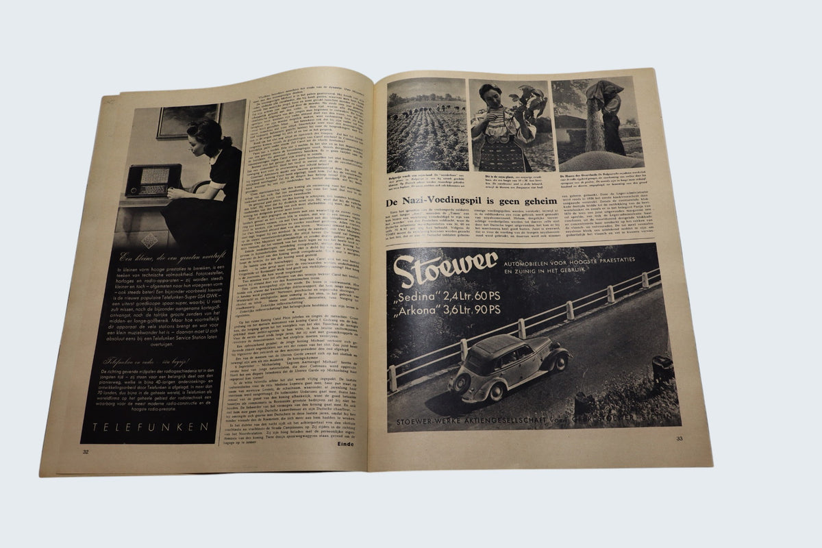 Signal WW2 Magazine Dutch edition 1e November 1940 H Nr. 15