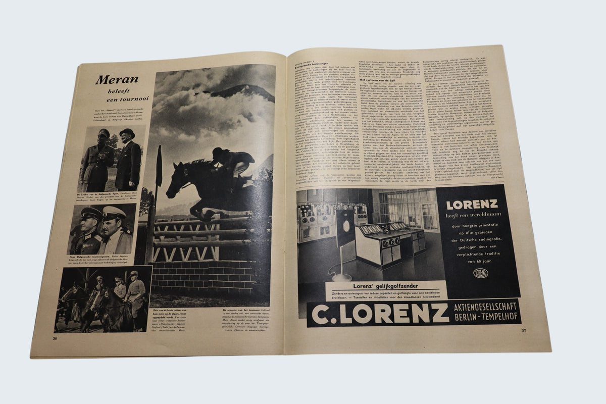 Signal WW2 Magazine Dutch edition 1e November 1940 H Nr. 15