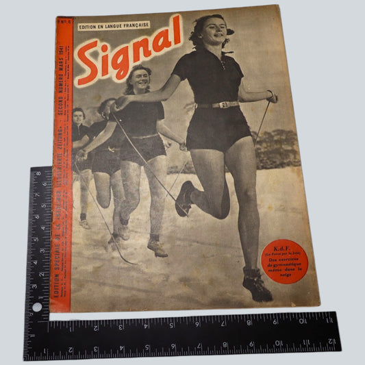 Signal WW2 Magazine French edition Second Numero March 1941 F No. 6