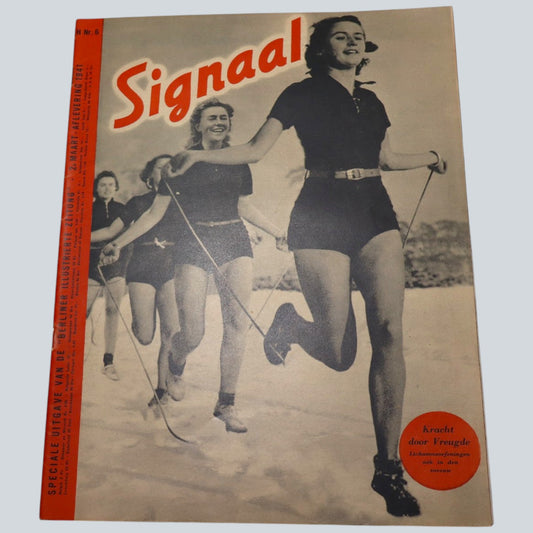 Signal WW2 Magazine Dutch edition 2e March 1941 H Nr. 6