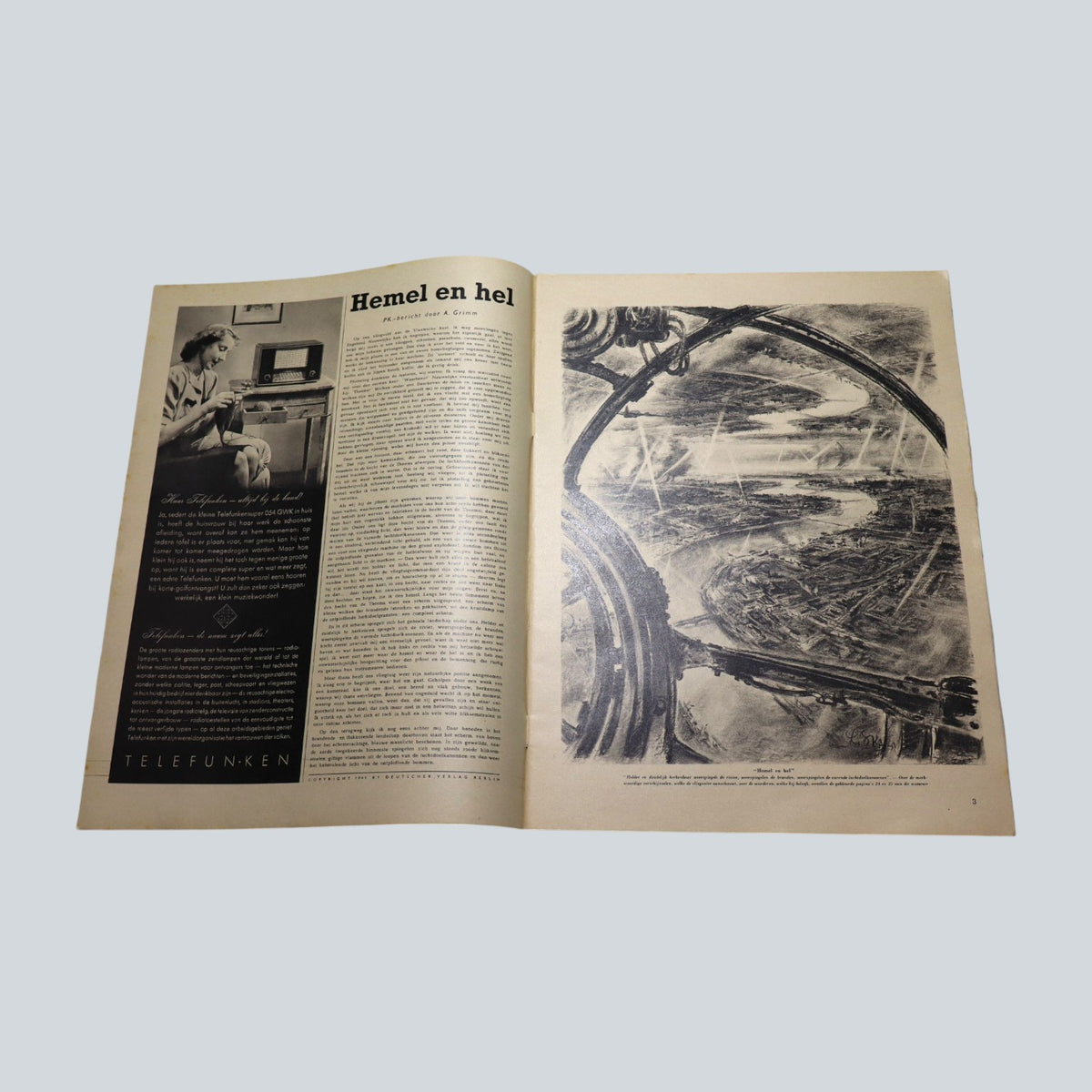 Signal WW2 Magazine Dutch edition 2e Febuary 1941  H Nr. 4