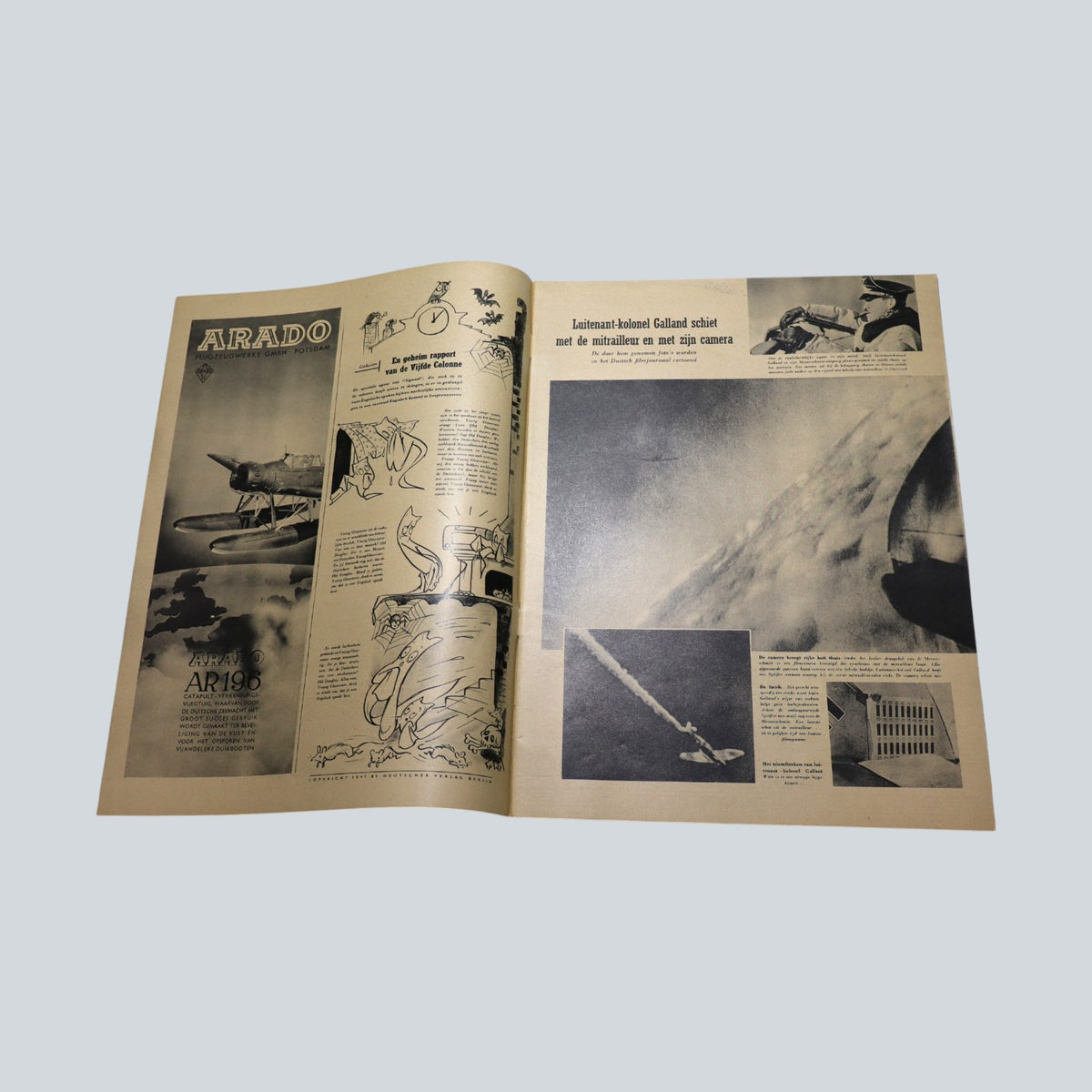 Signal WW2 Magazine Dutch edition 1e March 1941  H Nr. 5