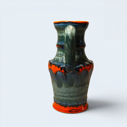 West German Vintage Ceramic Jug/vase by Uebelacker Keramik  #1815/25