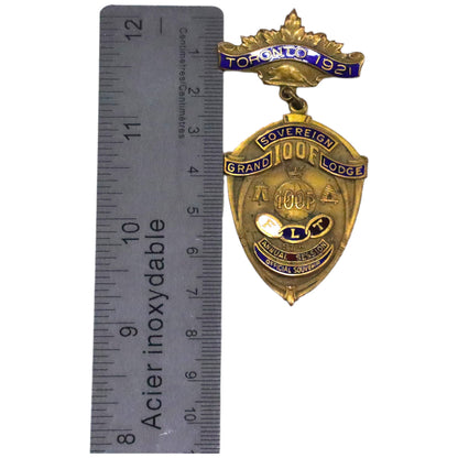 I.O.O.F.- Sovereign Grand Lodge, 97th Annual Session, Toronto, 1921