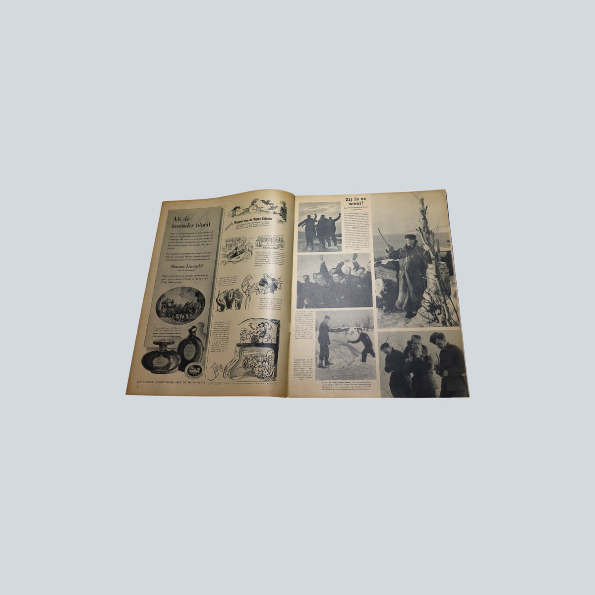 Signal WW2 Magazine Dutch edition 1e April 1941  H Nr. 7