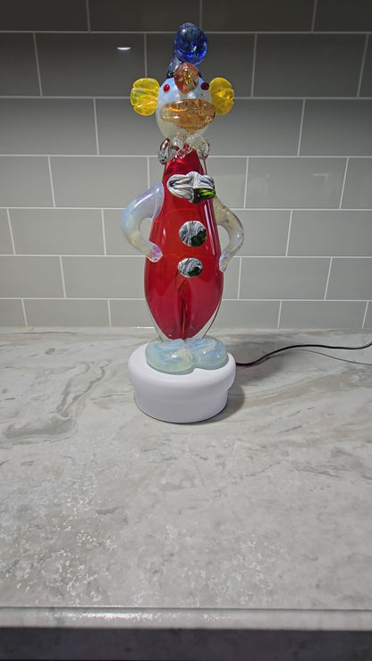 Murano Vintage Glass Clown